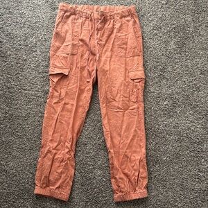 Light orange cargo pants/joggers